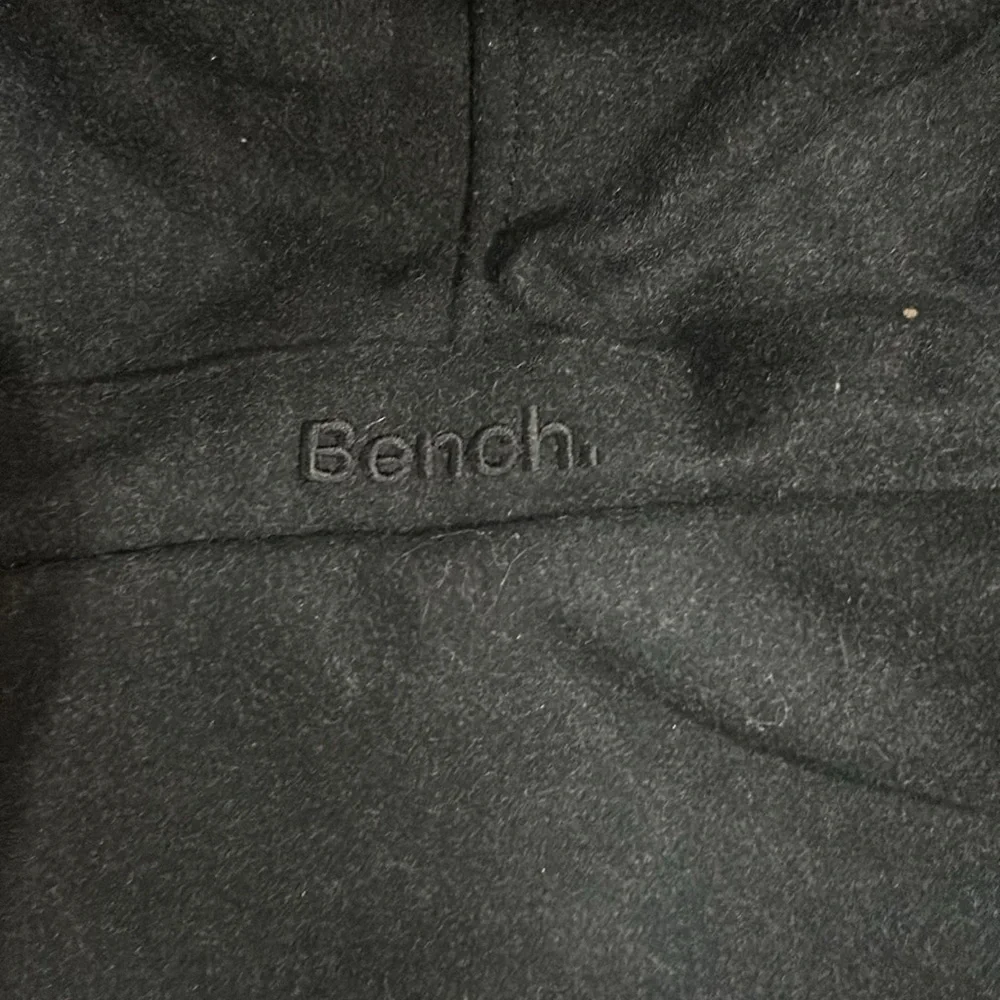 Bench Charcoal Hooded Toggle Jacket